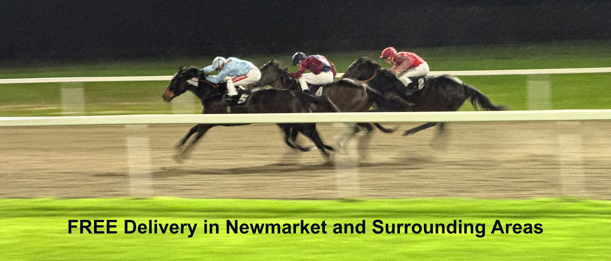 Free delivery in Newmarket